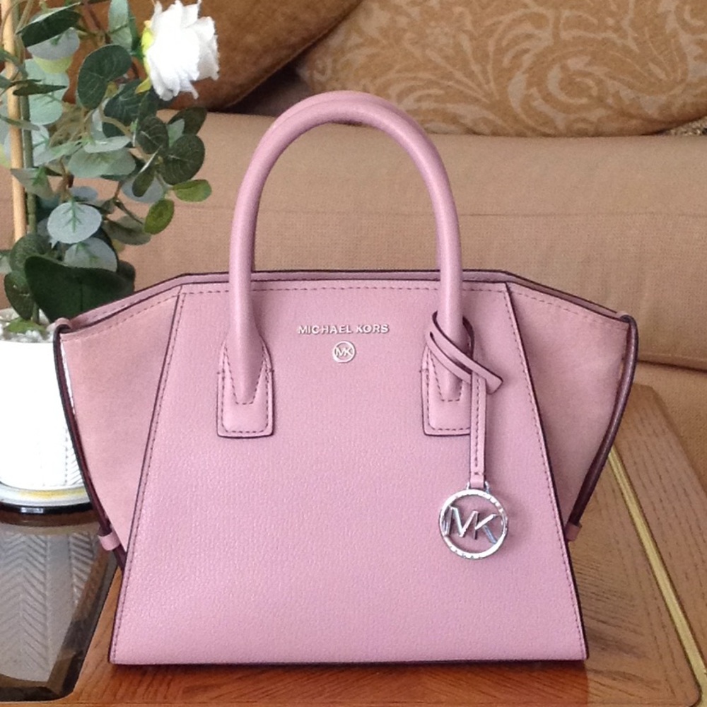 Michael Kors Pink Leather Satchel